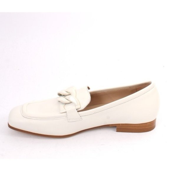 Luca Grossi 092 Beige Leather Classic Flat Shoe - Picture 6 of 8